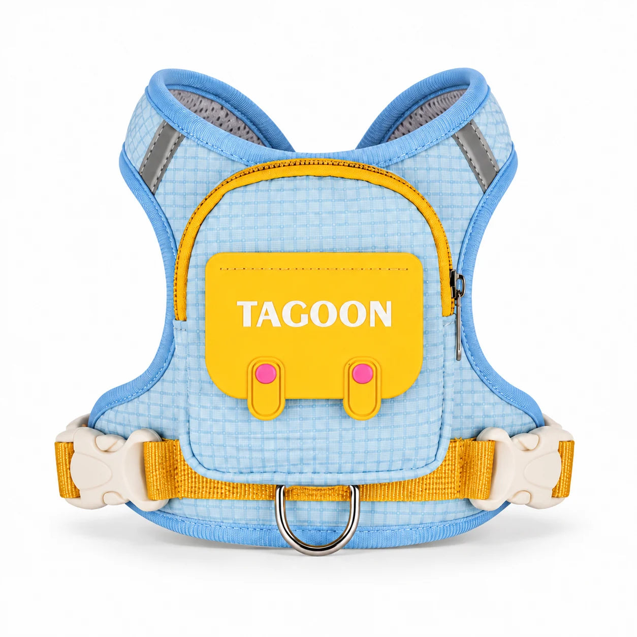 Blue PawPocket harness product view