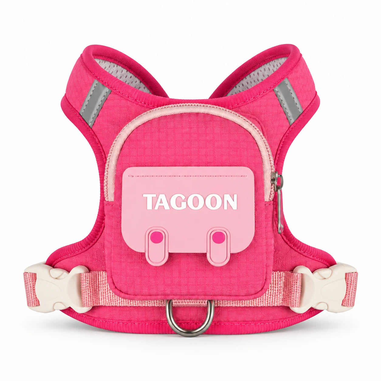 Pink PawPocket Harness & Leash Set harness